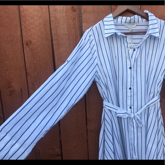Low and high Striped Shirt Size M - Picture 2 of 3